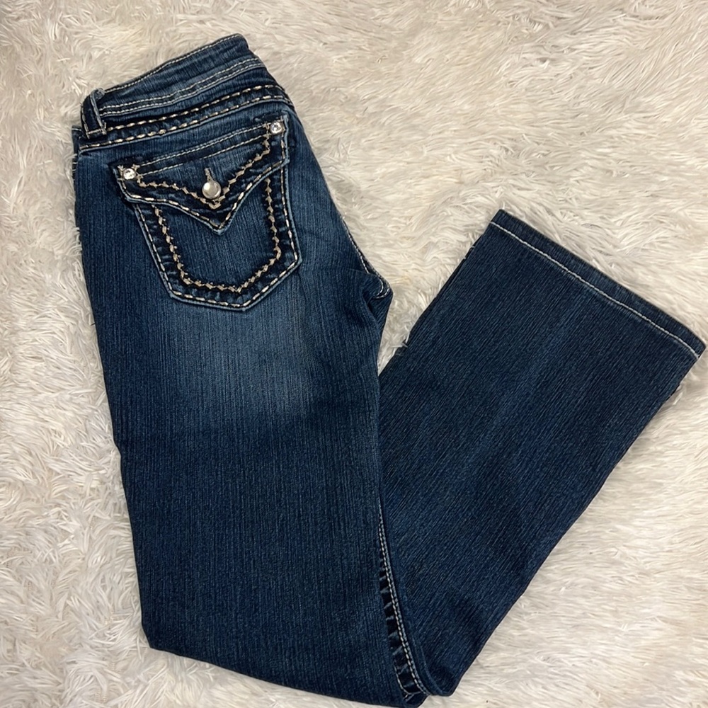Miss Me Jeans Bootcut Size 28 waist Dark wash